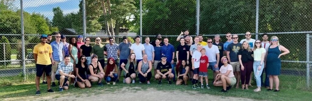 Photo of residency at kickball